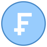 Franc suisse icon