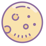 Luna llena icon