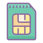 SIM Card icon