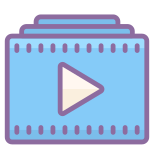 Playlist video icon