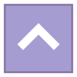 Chevron carré haut icon