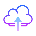 Zur Cloud hochladen icon