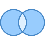 Mengendiagramm Symmetrische Differenz icon