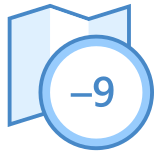 Zeitzone -9 icon