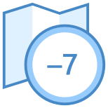 Timezone -7 icon