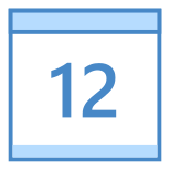 Kalender 12 icon