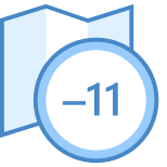 Timezone -11 icon
