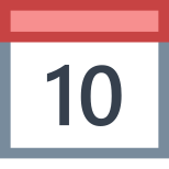 Calendrier 10 icon