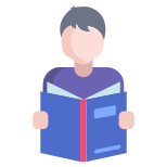 School Boy Reading icon