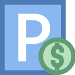 Parking payant icon