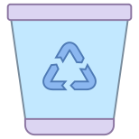 Lixeira de reciclagem icon