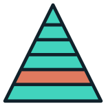 Pyramid Chart icon