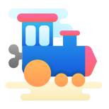 treno giocattolo icon