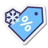 冬季销售 icon