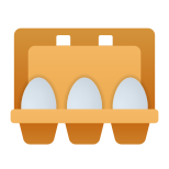 Cartone di uova icon