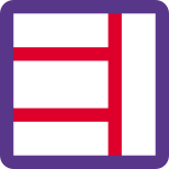 externo-coluna-direita-barra-caixa-modelo-design-layout-grid-duo-tal-revivo icon