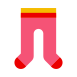 Rote Kinderstrumpfhose icon