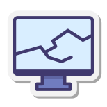 Computadora rota icon