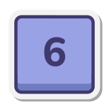 6 Key icon
