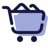 Carrito de la compra cargado icon