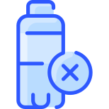 No Plastic Bottles icon