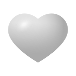 White Heart icon