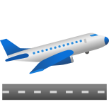 Flugzeugabflug icon