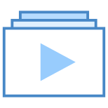 Lista de reprodução de vídeo icon