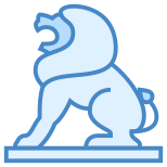 Statua del leone icon