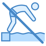 다이빙 금지 icon