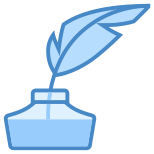 Quill With Ink icon