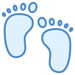 Pieds de bébé icon