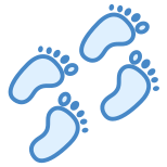 Baby Footprint icon