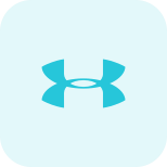 Under Armour an american company that manufactures footwear, sports, and casual apparel icon