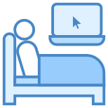 Work in Bed icon