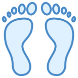 Footprint icon