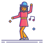 Dancing icon