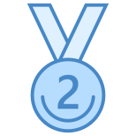 メダル第 2 位 icon