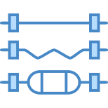 Barre à disques de musculation icon