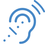 Sistemas de apoio auditivo icon