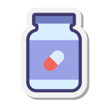 Supplement Bottle icon