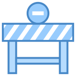 Straßensperre icon