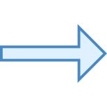 Pfeil: lang, rechts icon