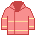 Manteau de pompier icon