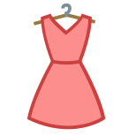 Dress Front View icon