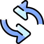 ユーザー間の転送 icon
