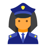 警察官-女性-肌-タイプ-3 icon