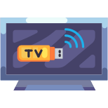 USB TV icon