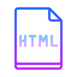 Tipo de archivo HTML icon