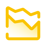 Flächendiagramm icon